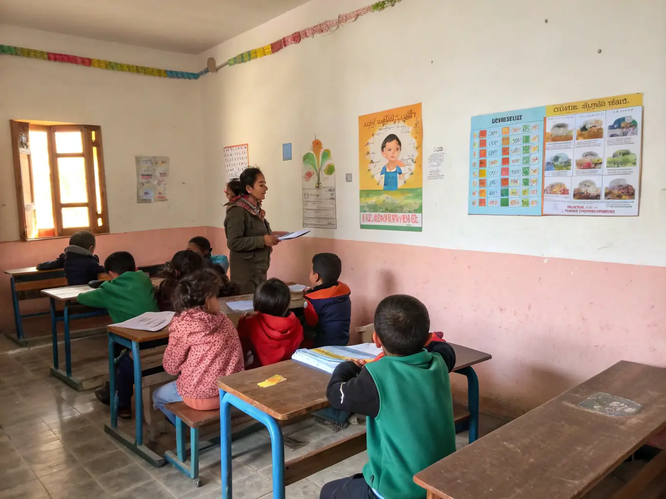 An image of children participating in an educational workshop, highlighting DEGLING'OS's commitment to providing accessible learning opportunities for all age groups.