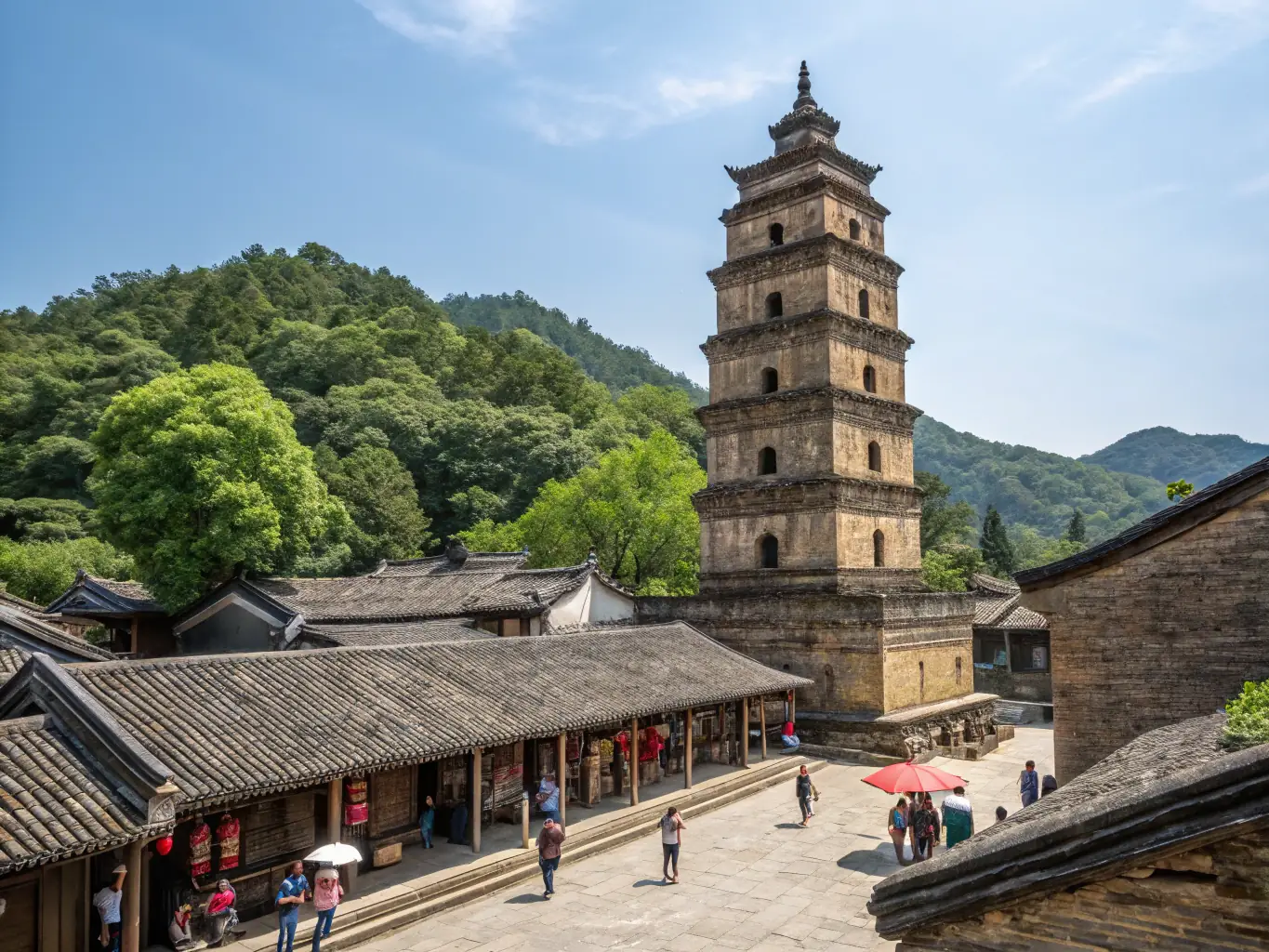 A scenic view of a local tourist attraction, emphasizing DEGLING'OS's role in promoting tourism and showcasing the region's natural and cultural heritage.